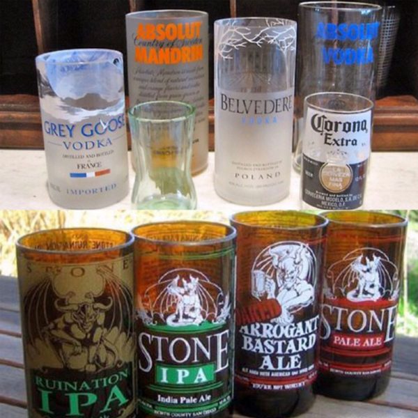 Bourbon Bottle Art